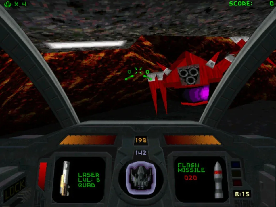 Descent II screenshot 1