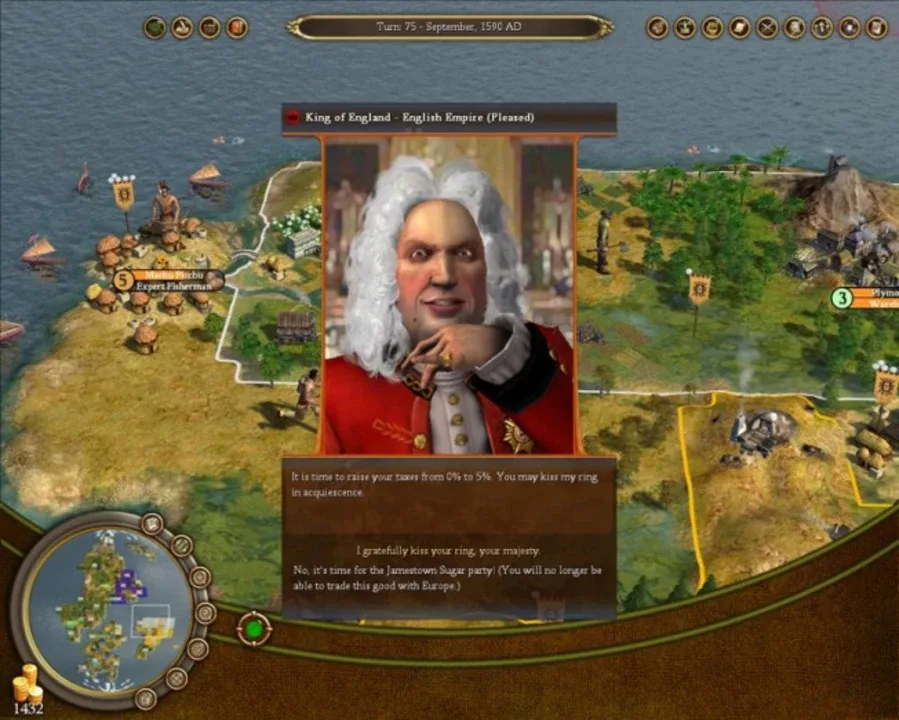 Sid Meier's Civilization IV: Colonization screenshot 2