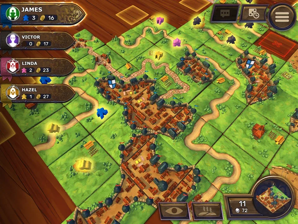 Carcassonne screenshot 1