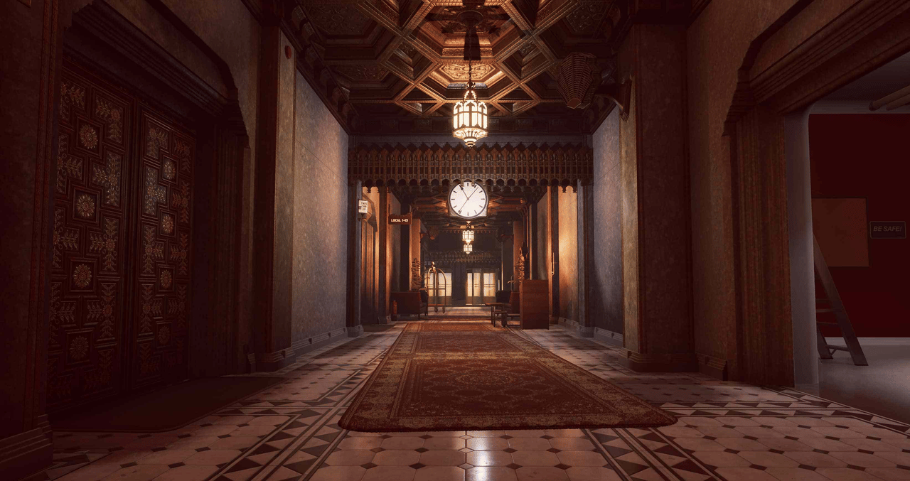 Ready or Not environment screenshot - interior corridor