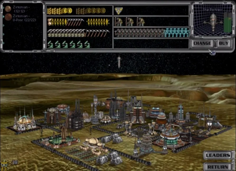Master of Orion II: Battle at Antares screenshot 1
