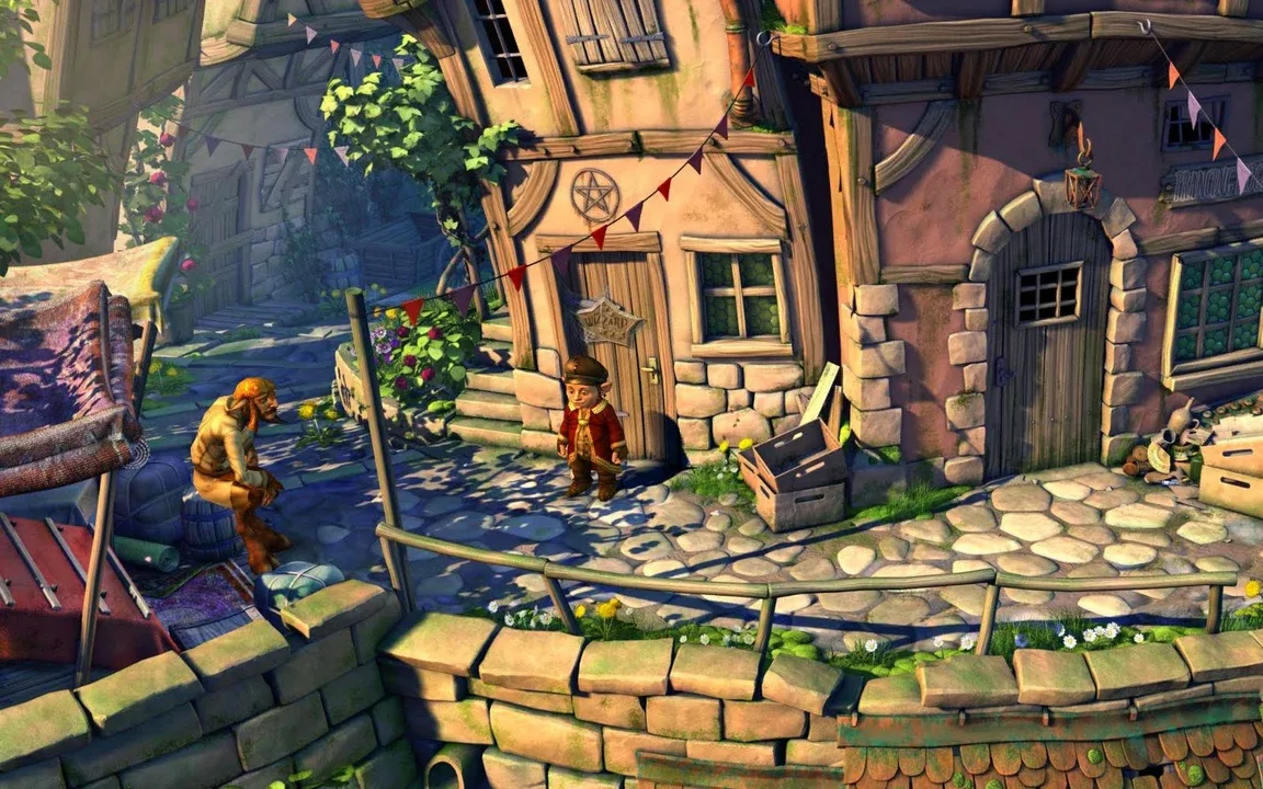 The Book of Unwritten Tales screenshot 1