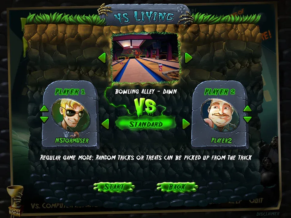 Zombie Bowl-O-Rama screenshot 2