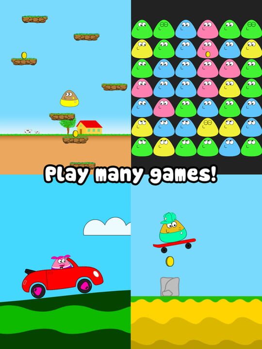 Gameplay Pou - Android, iPhone e iPad 