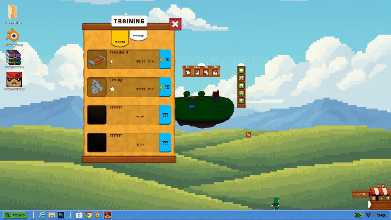 Growmon Island screenshot