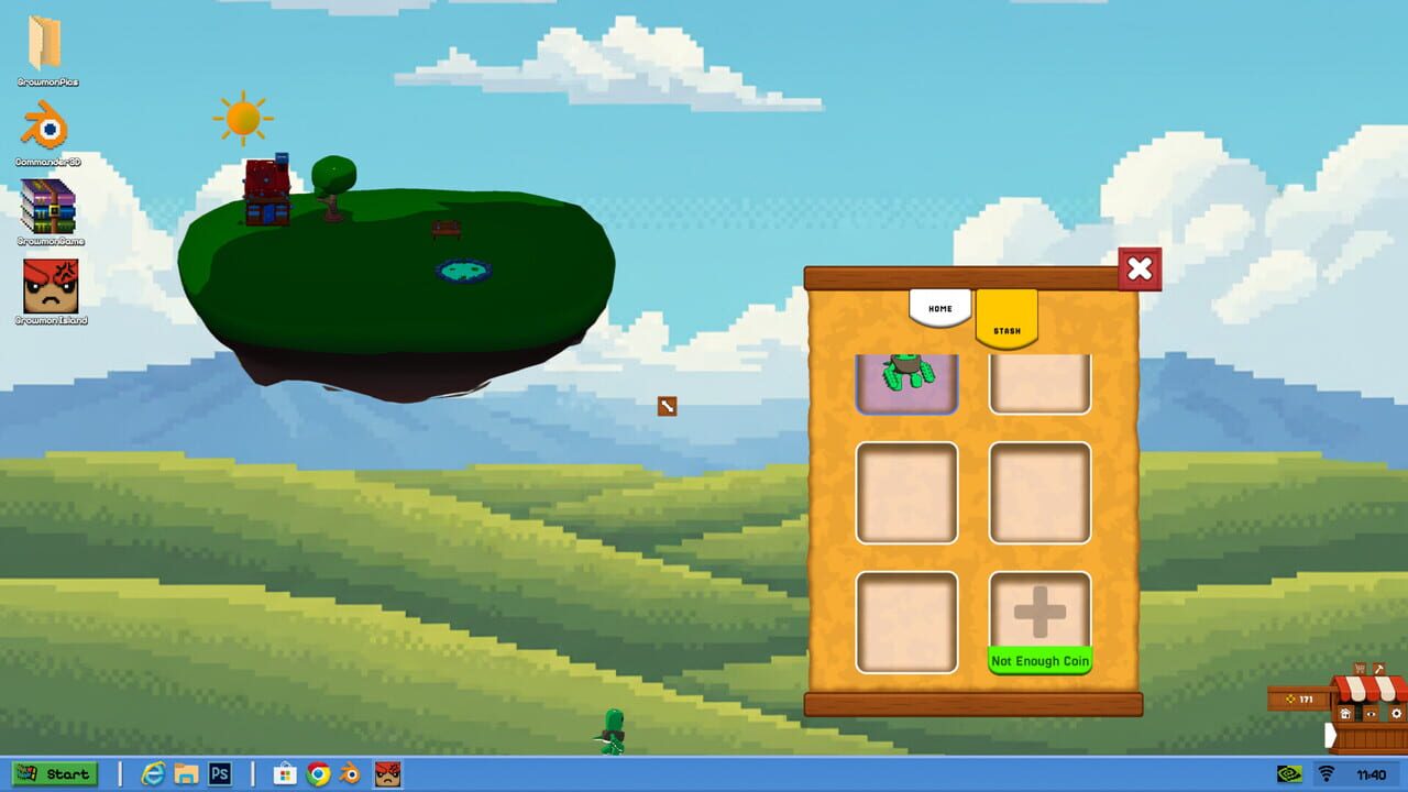 Growmon Island screenshot