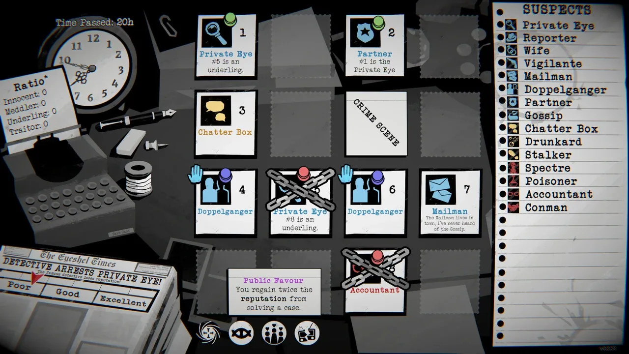 Dupery: A Game of Solo Deduction screenshot 1