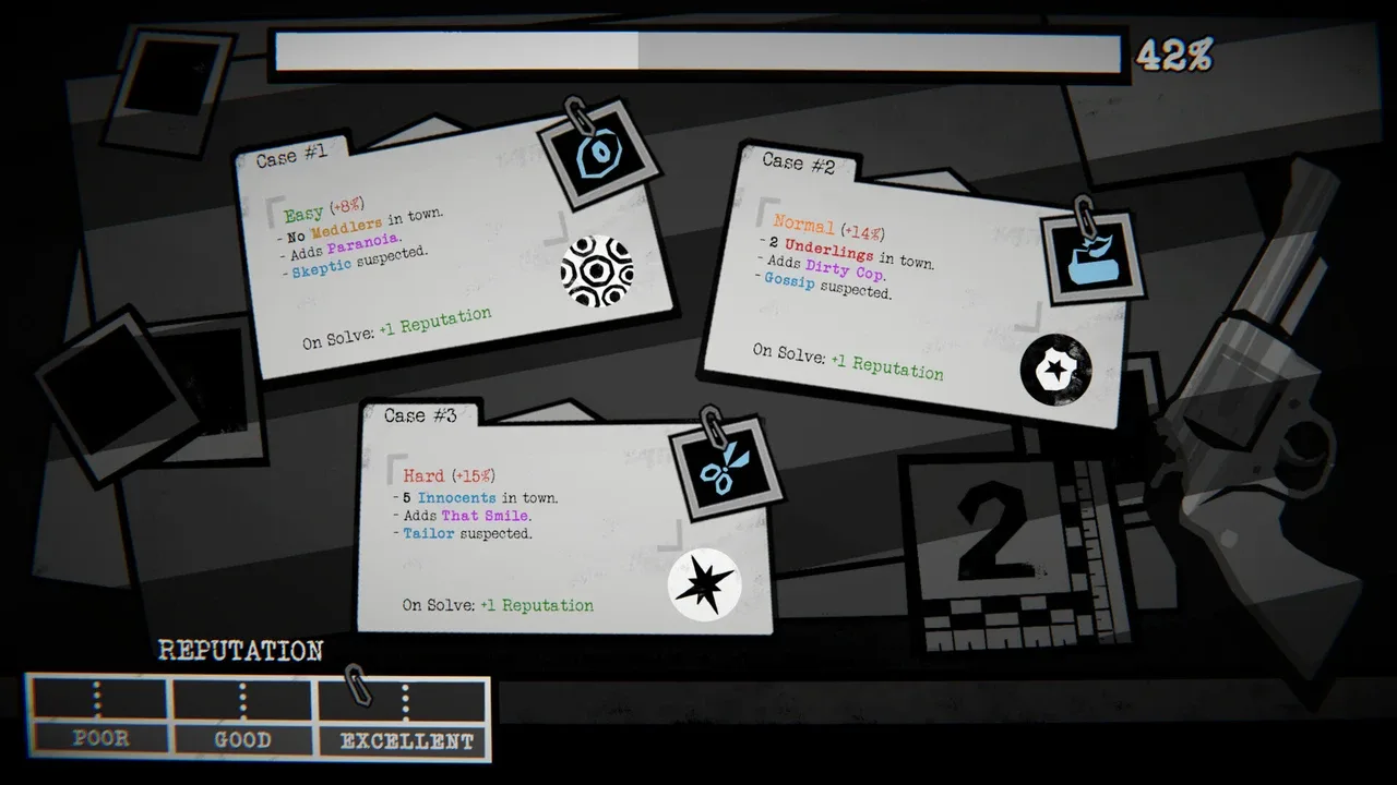 Dupery: A Game of Solo Deduction screenshot 2