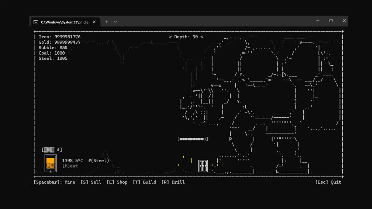 Gameplay de Terminal Descent