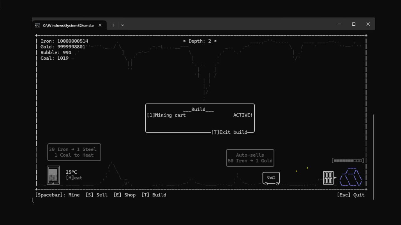 Gameplay de Terminal Descent