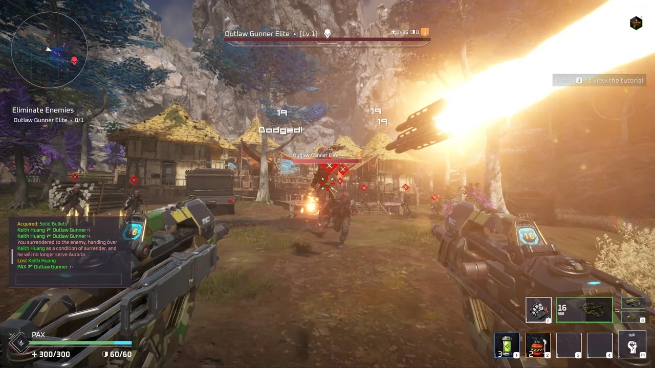 Akční FPS pasáže v Pax Autocratica