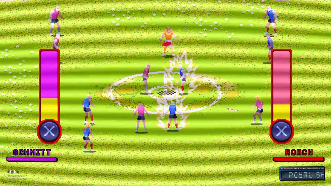 Souboj o míč v Pro Jank Footy