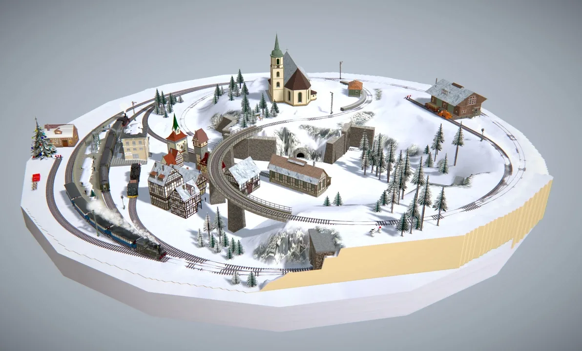 3D Train Studio V9 screenshot 2