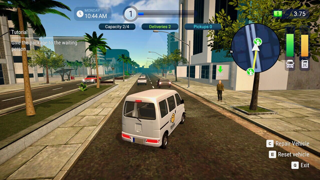 Parcel Delivery Simulator screenshot