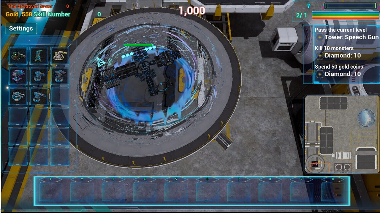 Space Tower Defense screenshot