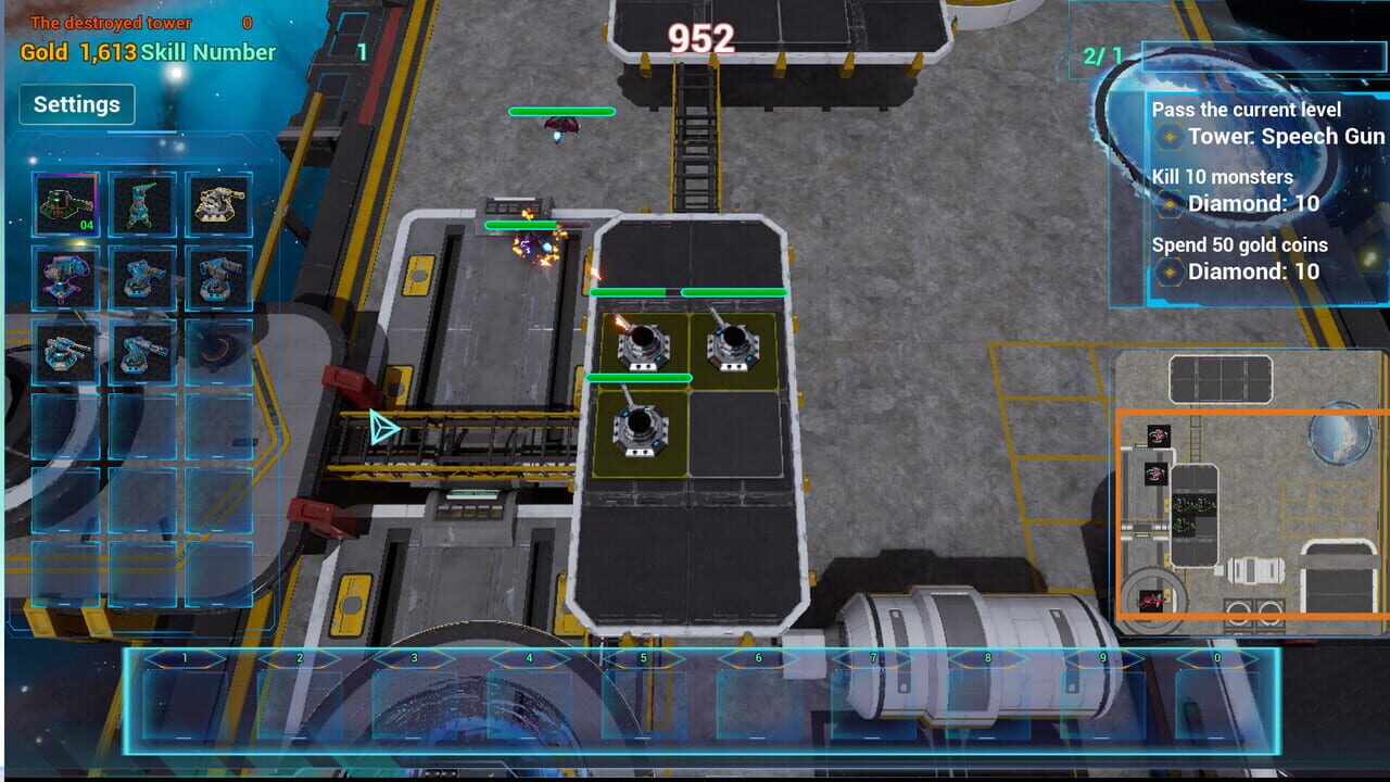 Space Tower Defense screenshot