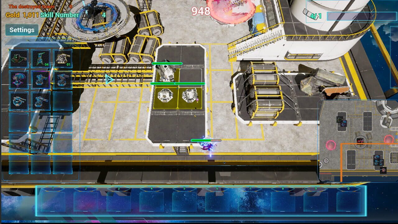 Space Tower Defense screenshot