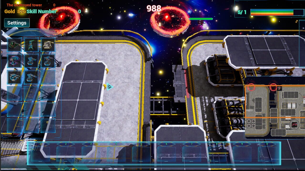 Space Tower Defense screenshot