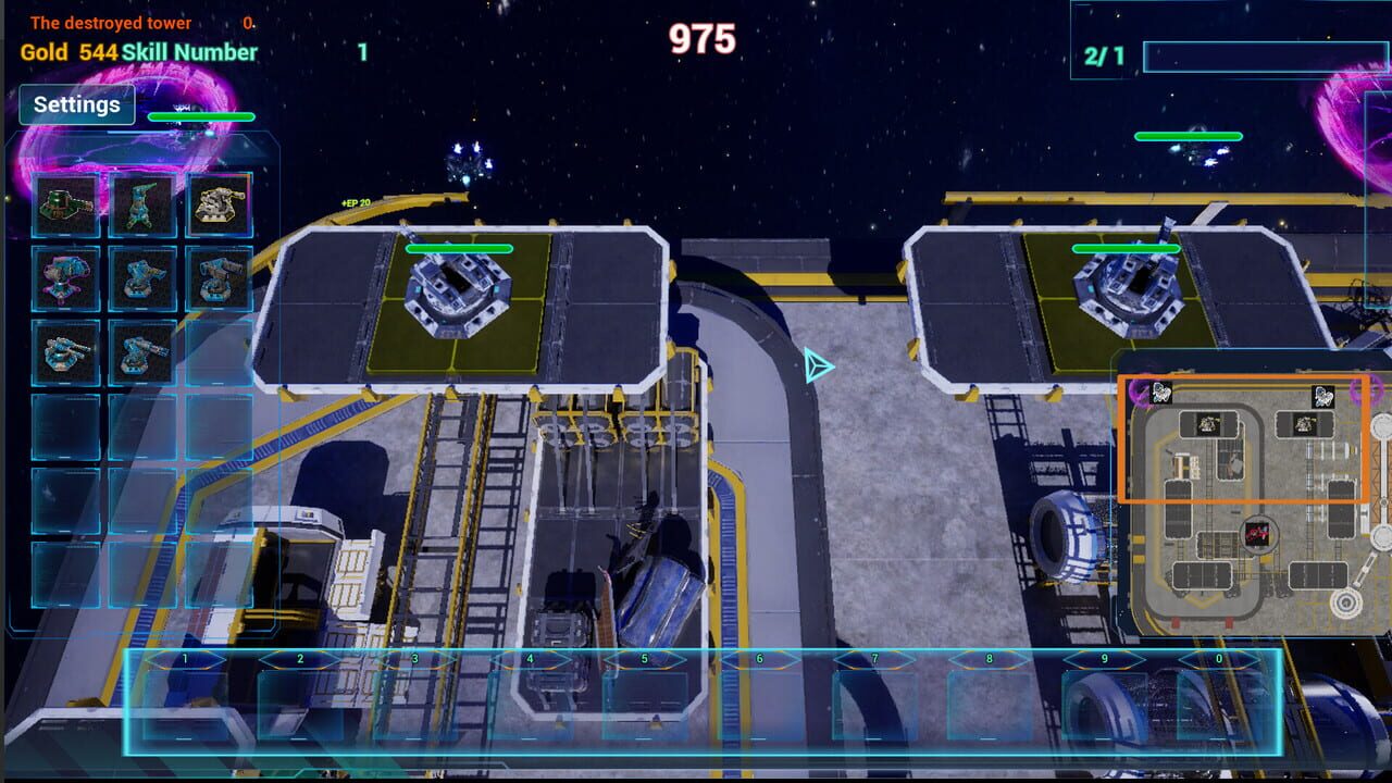 Space Tower Defense screenshot