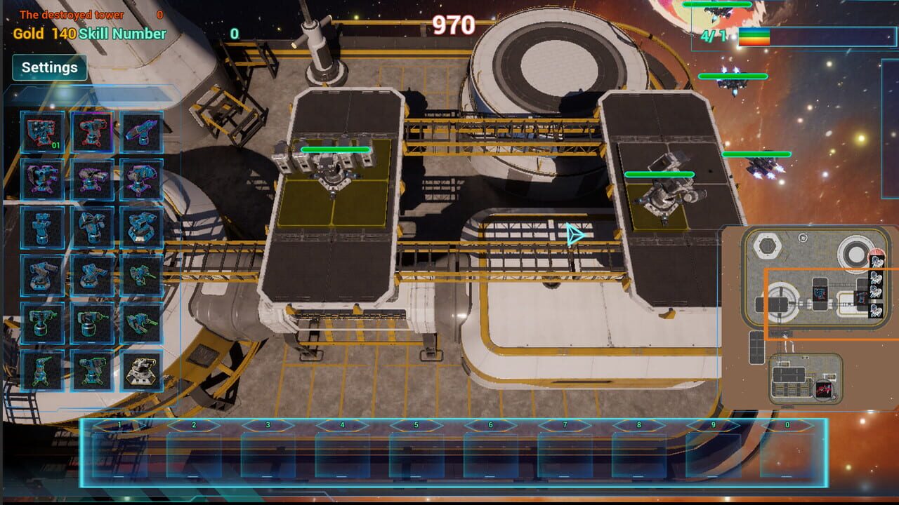 Space Tower Defense screenshot