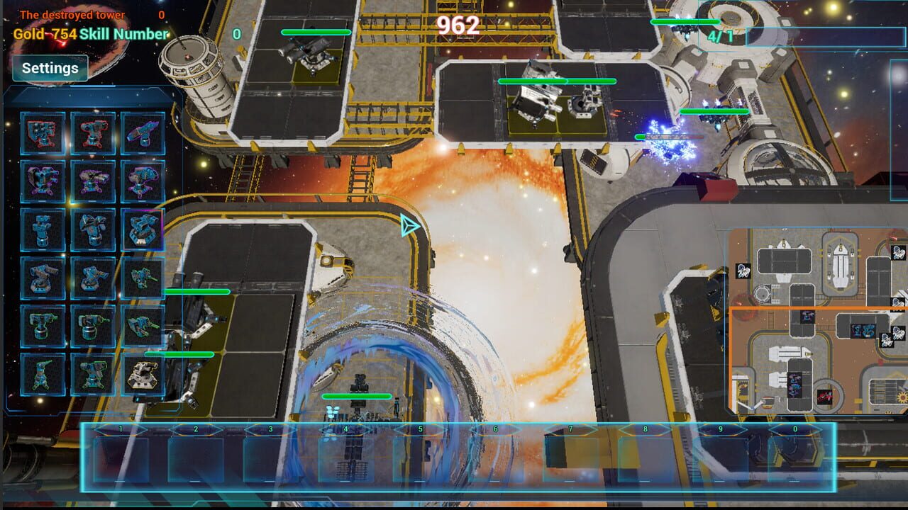 Space Tower Defense screenshot