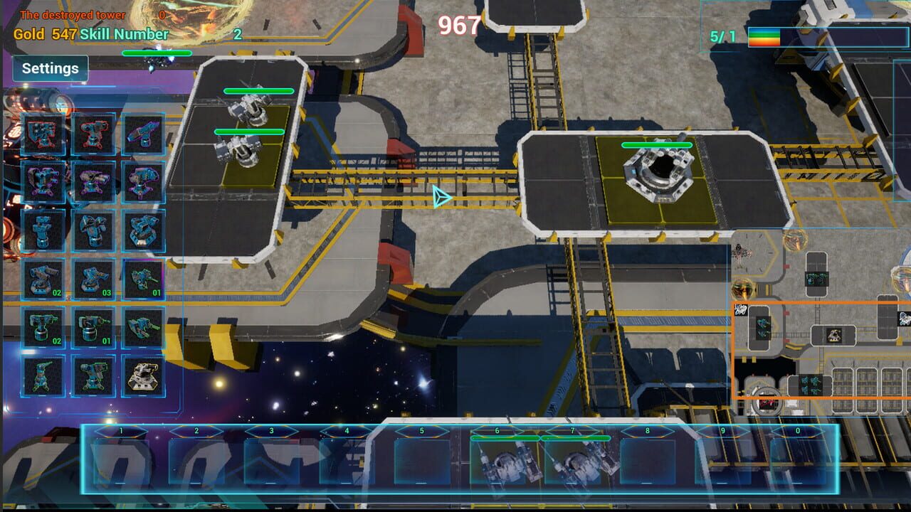 Space Tower Defense screenshot