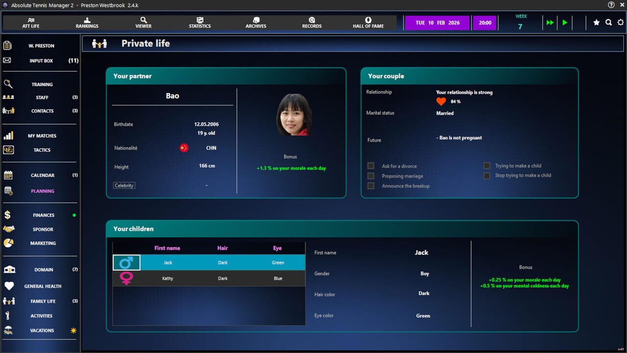 Absolute Tennis Manager 2 screenshot