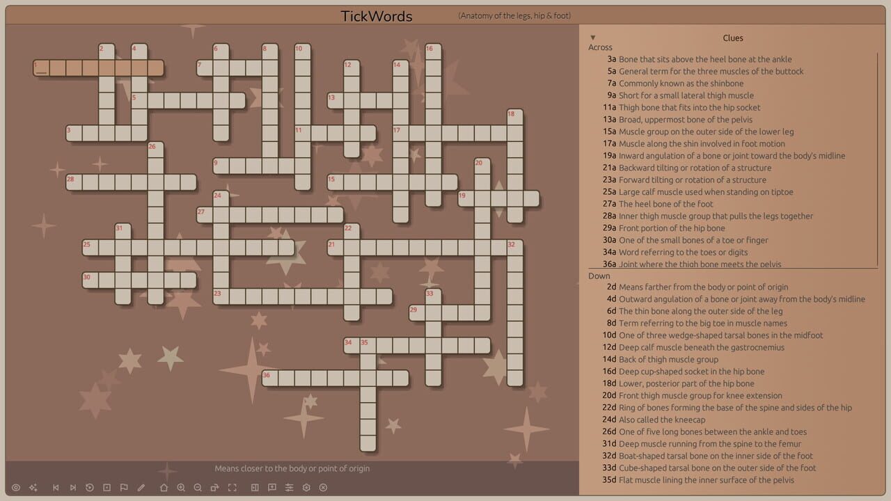 TickWords screenshot