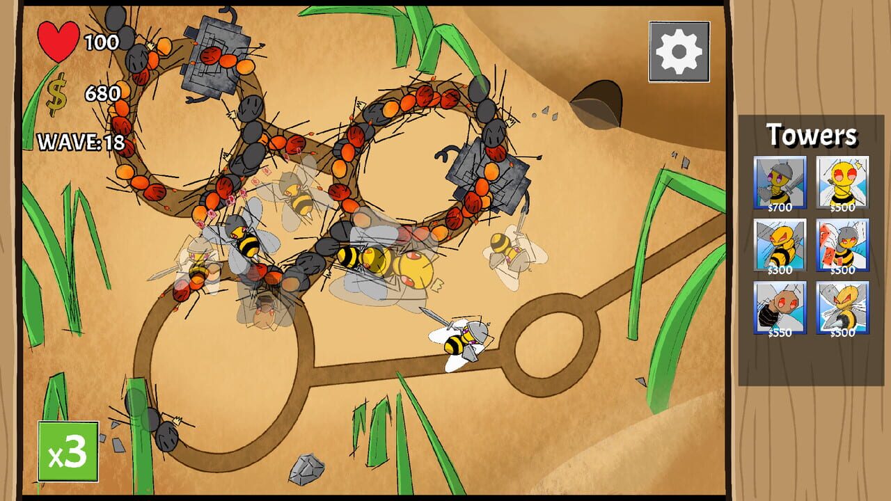 Hivefront TD screenshot