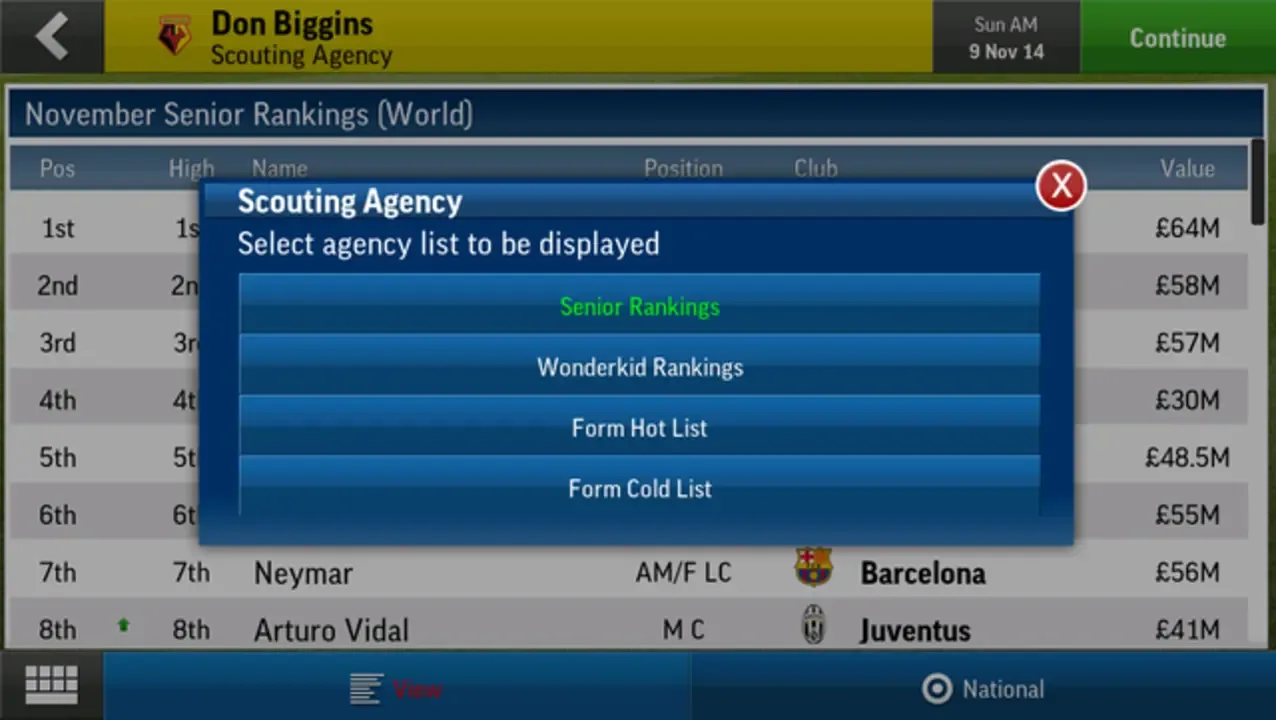 Football Manager Handheld 2015