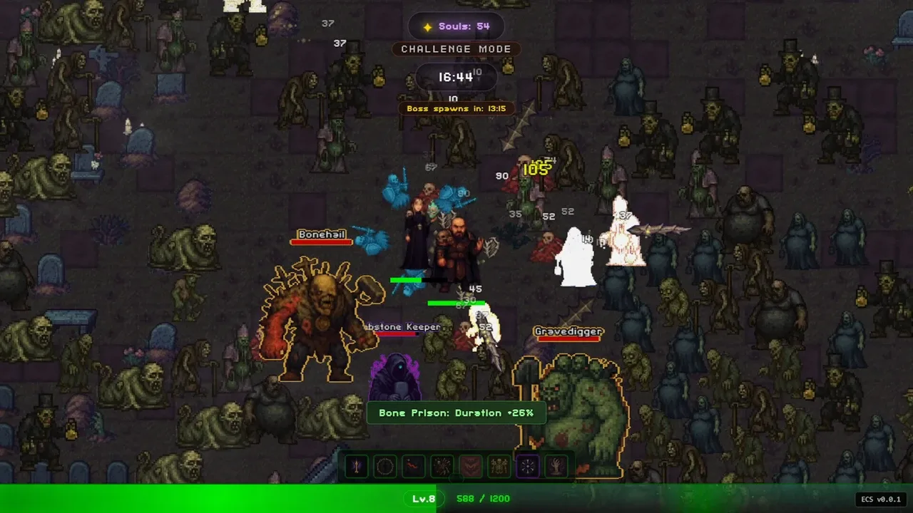 Vizuální zpracování dungeonů v Codex Mortis