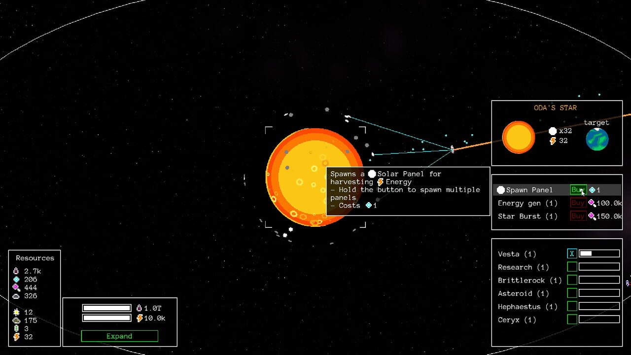Starvester screenshot