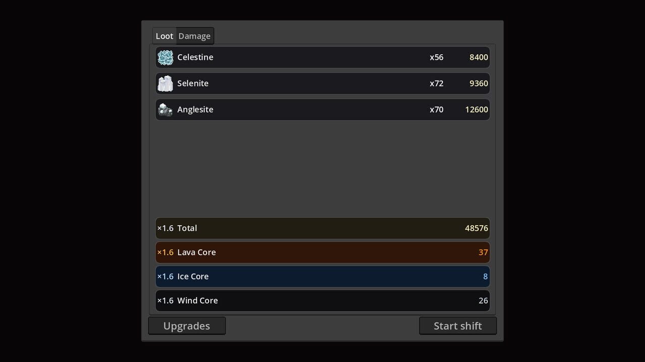 Mining Shift screenshot
