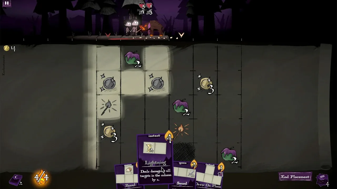 Tiles of Grimmwoods screenshot 1
