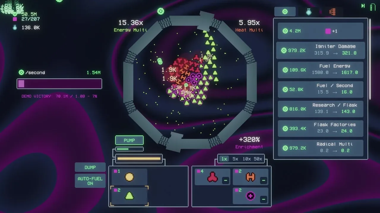 Feed The Reactor screenshot 1