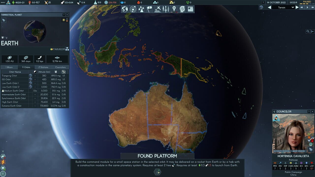 Terra Invicta screenshot