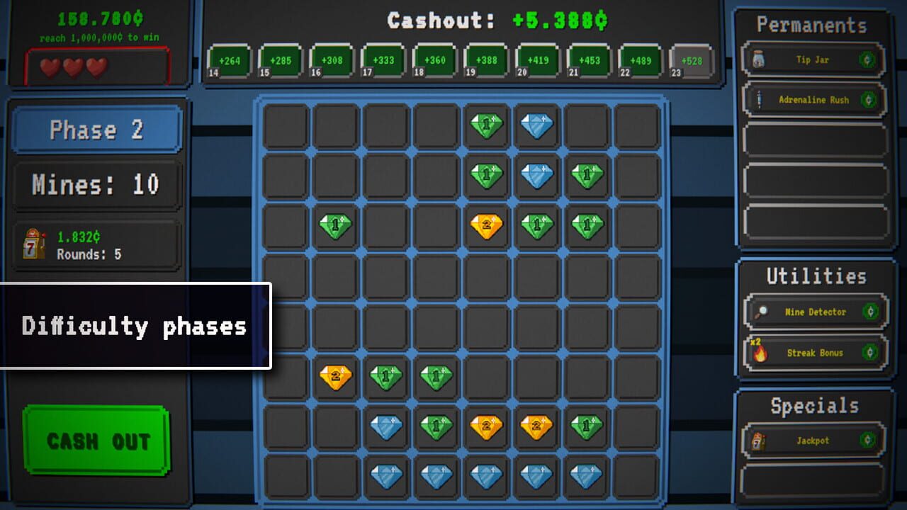 Coinsweeper screenshot