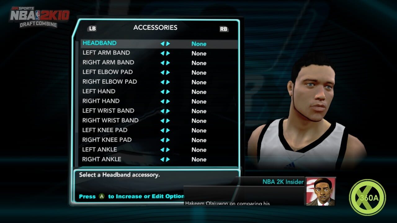 NBA 2K10: Draft Combine