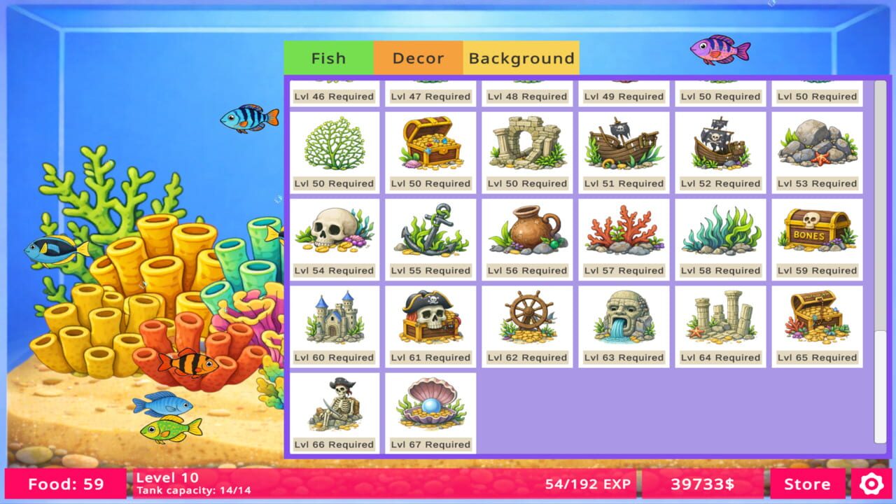 Arc Aquarium screenshot