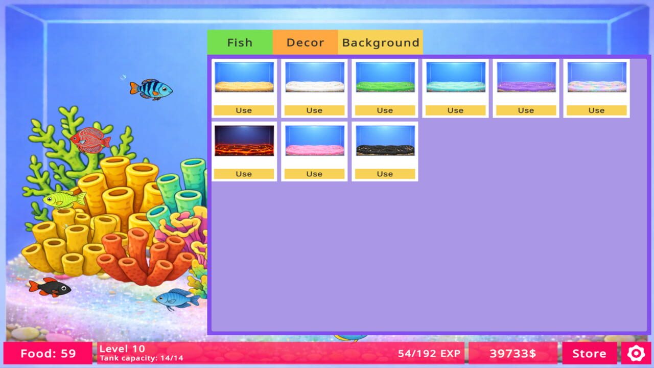 Arc Aquarium screenshot