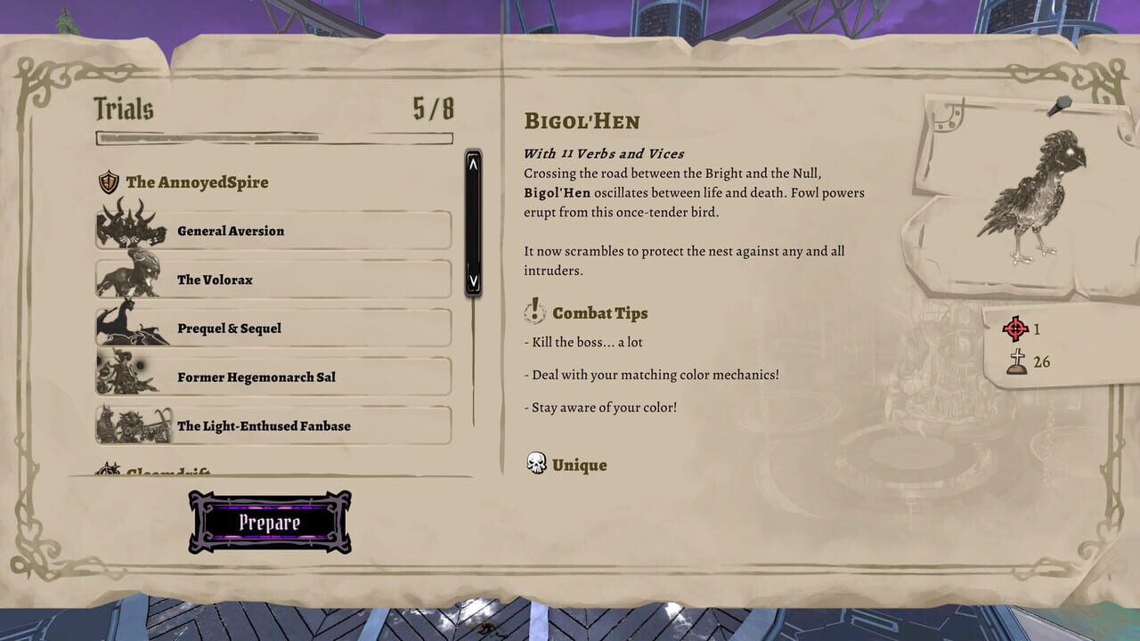 Vellum: Raid Night Study Hall screenshot