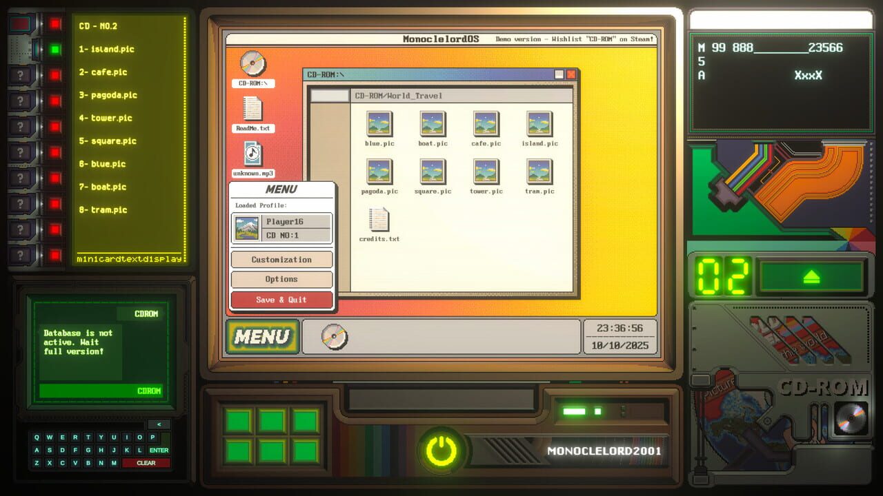 CD-ROM screenshot