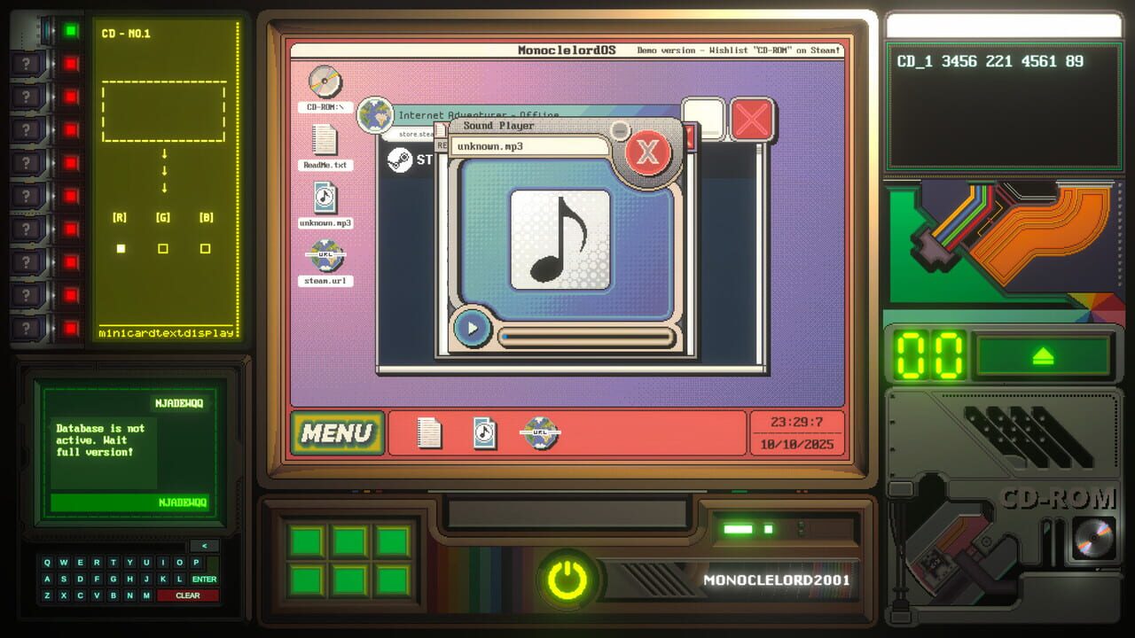 CD-ROM screenshot