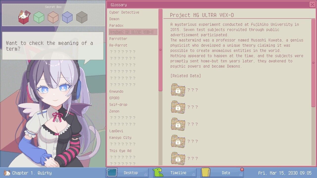 Demons' Timeline screenshot