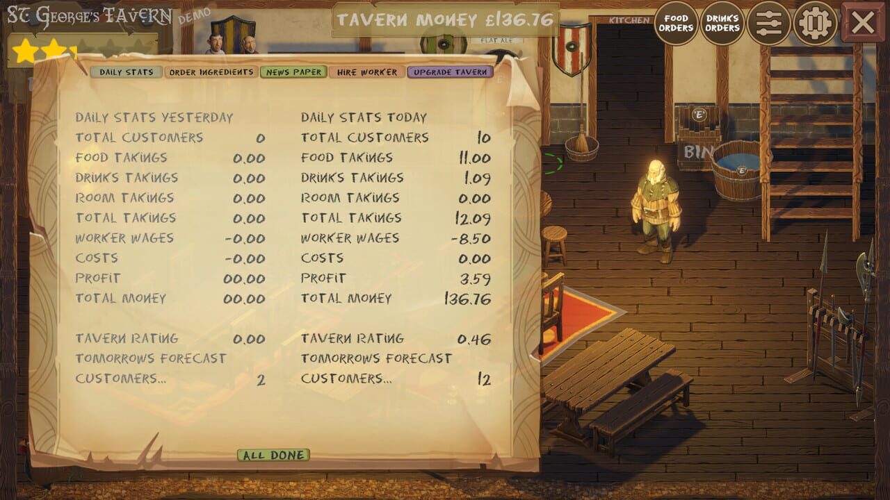 Saint George's Tavern screenshot