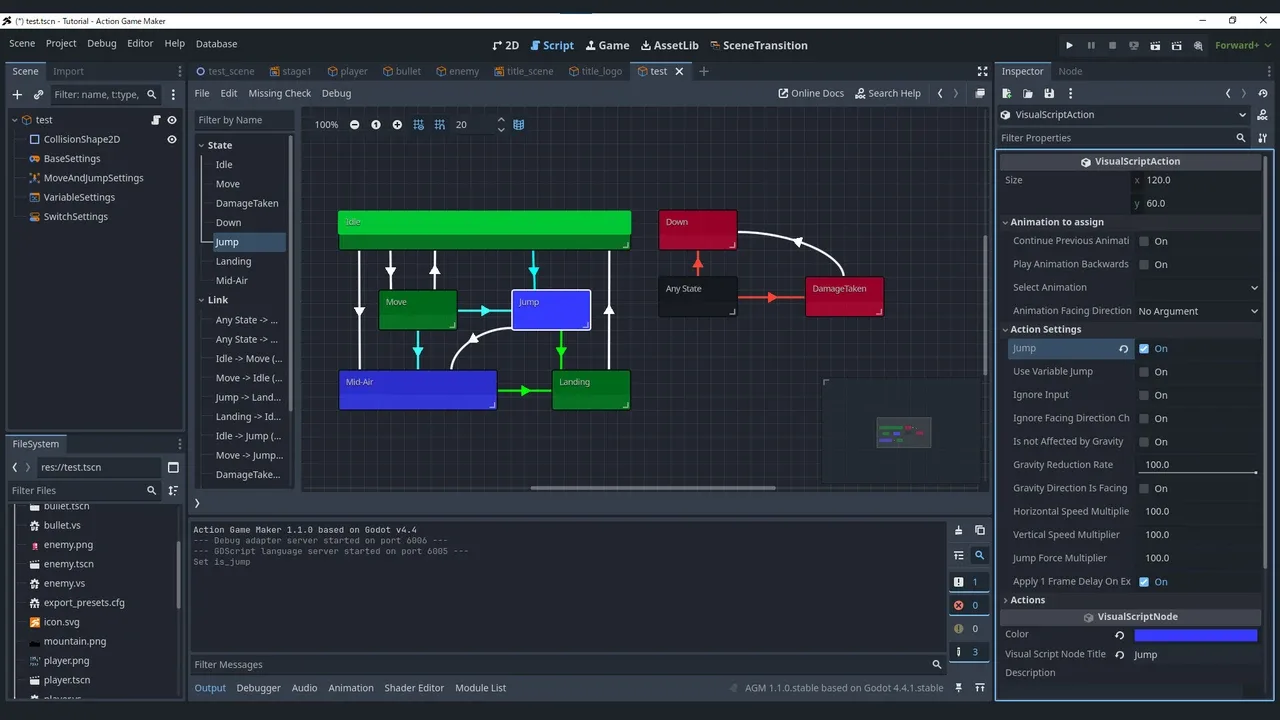 Action Game Maker screenshot 1