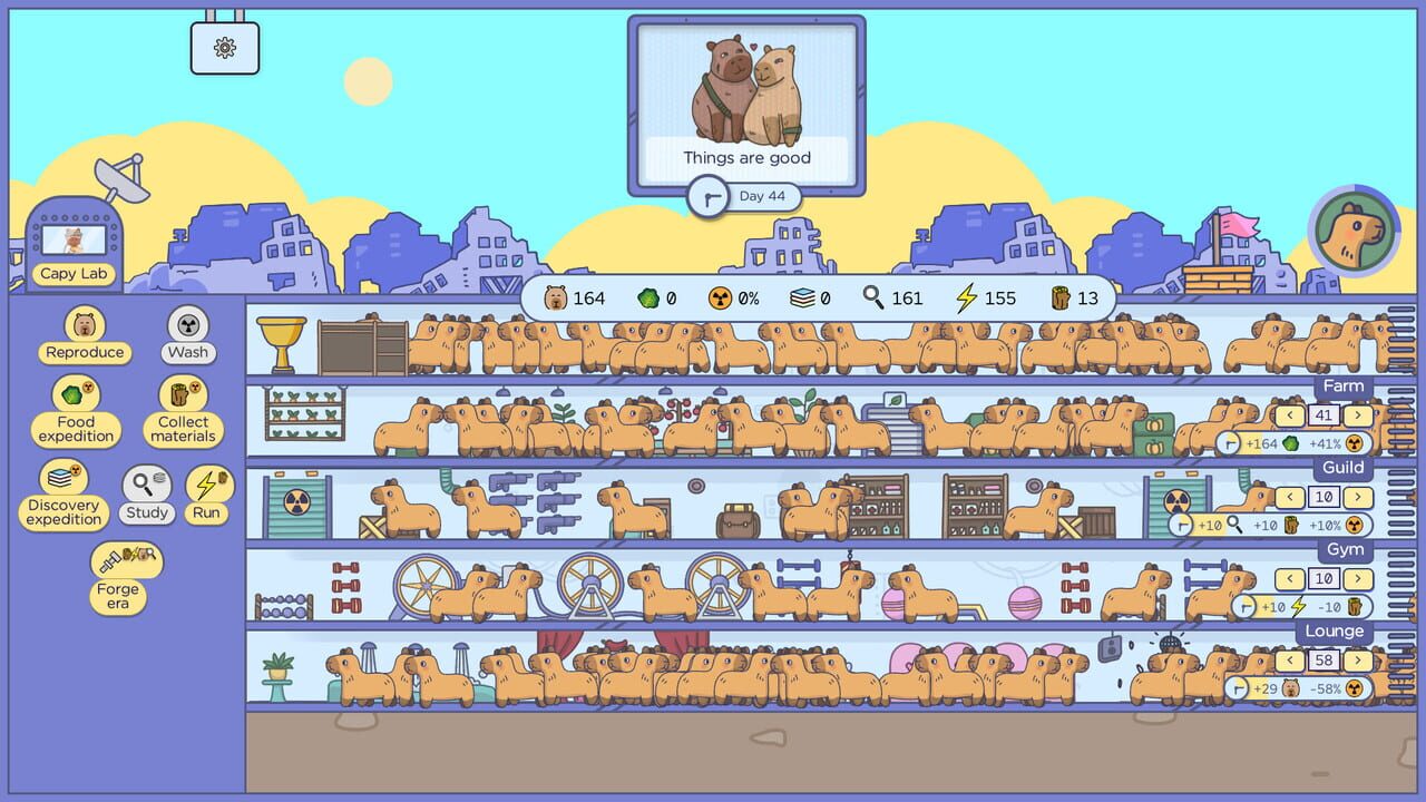 Capyvarias screenshot