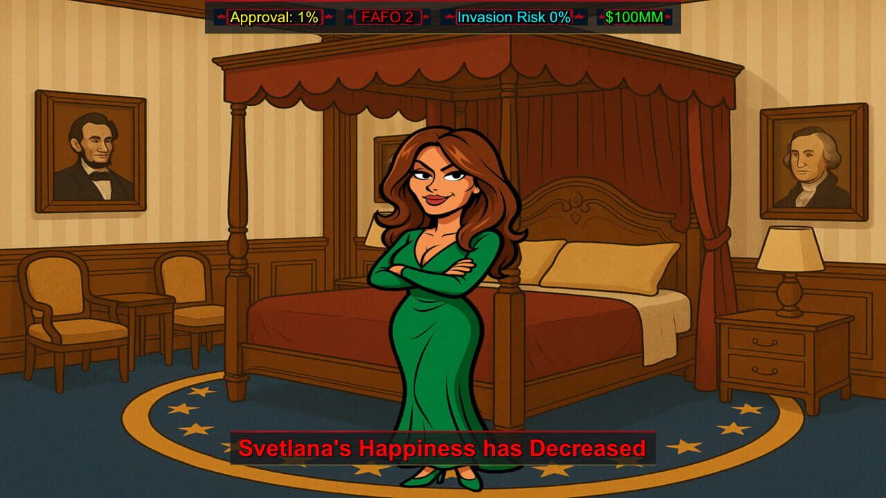 FAFO Executive Order Simulator screenshot