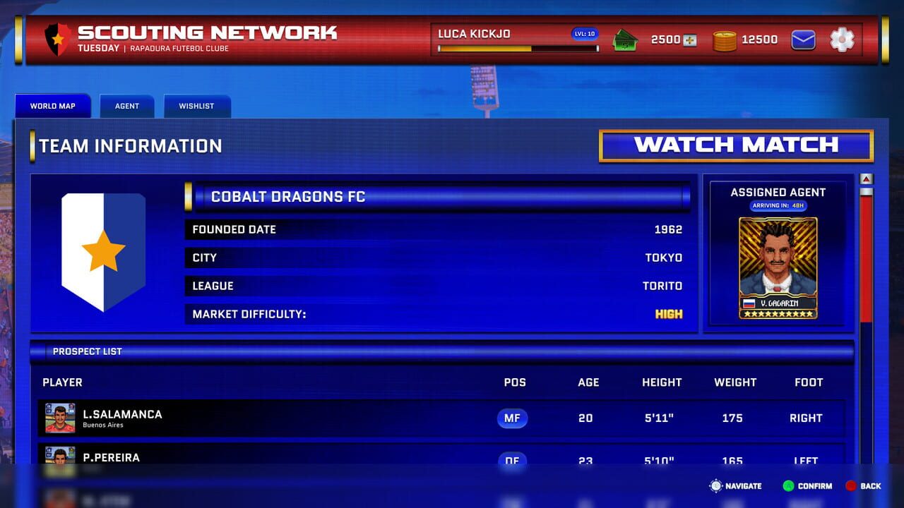 Pix Football Manager screenshot