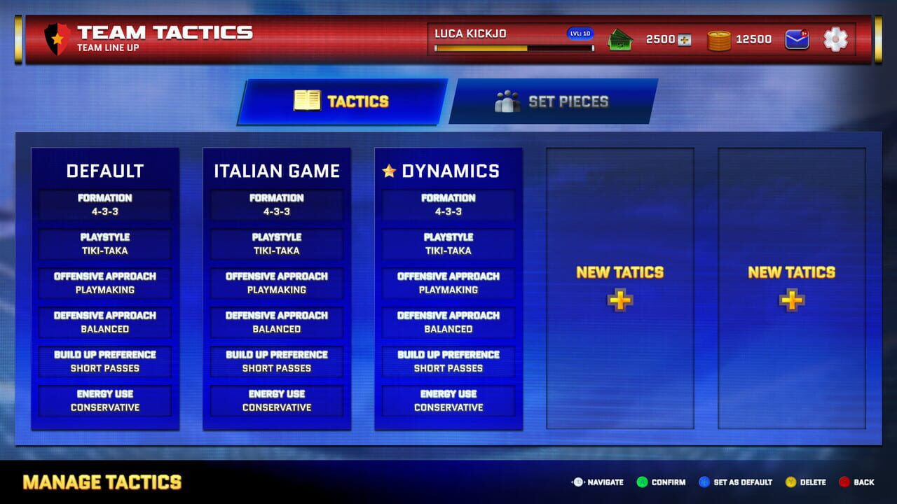 Pix Football Manager screenshot